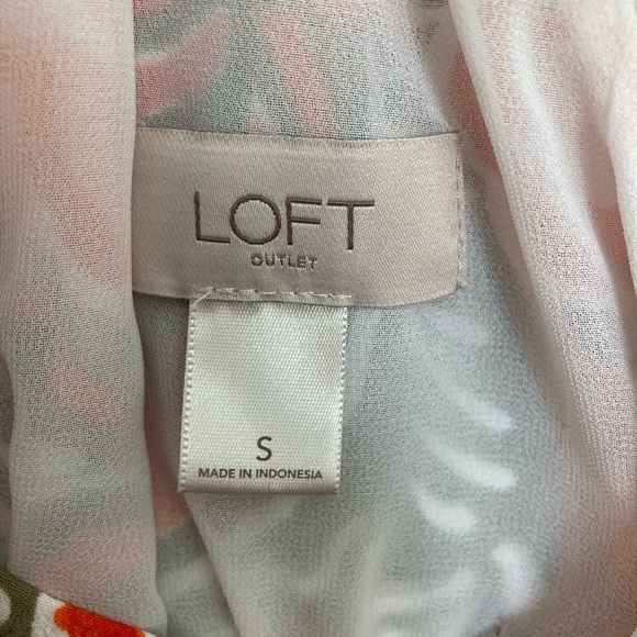 Women’s LOFT Geometric Print Maxi Dress (S) - Picture 3 of 4